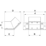 thumbnail of OBO Bettermann Etage steigend BSKM-ES 1025 7216450