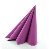 thumbnail of Sovie HORECA Serviette Aubergine aus Linclass® Airlaid 40 x 40 cm, 5x50 Stück