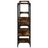 thumbnail of Mueble de TV madera ingeniería roble ahumado 206,5x28,5x95 cm