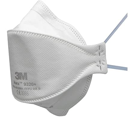 10x  3M Atemschutzmaske Aura 9330+ FFP3 / NRD faltbar