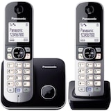 thumbnail of Panasonic KX-TG6812GB schwarz inkl. 2.Mobiteil und Ladeschale