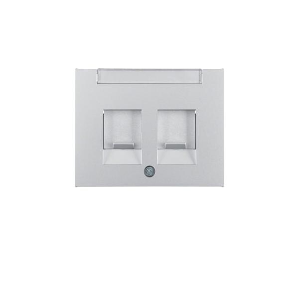 Berker Zentralstück alu 11827003