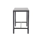 thumbnail of METRO PROFESSIONAL Gastro Bartisch Balsario, Alu/PE-Rattan, 140 x 70 cm, grau