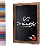 thumbnail of Magnetische Kreidetafel - Magnettafel mit Holzrahmen / Kolonial 60x150cm