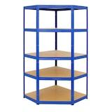 thumbnail of Mega Deal 1x Eckregal + 2x Schwerlastregal Slim Elephant S, Blau