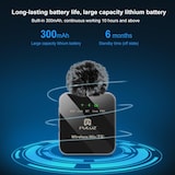 thumbnail of Microphone Sans Fil Lavalier Pour Vidéo Et Bluetooth Longue Autonomie 10h YONIS