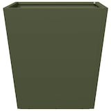 thumbnail of vidaXL Pflanzkübel 2 Stk. Olivgrün 40x40x40 Stahl