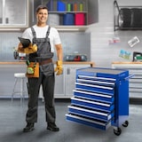 thumbnail of Officina Carrello Portautensili Cassetta Degli Attrezzi 7 Cassetti