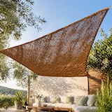 thumbnail of Toldo vela triangular coco 3,5x3,5x3,5 m reforzado 60% ocultación exterior