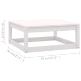 thumbnail of vidaXL 5-tlg. Garten-Lounge-Set mit Kissen Kiefer Massivholz