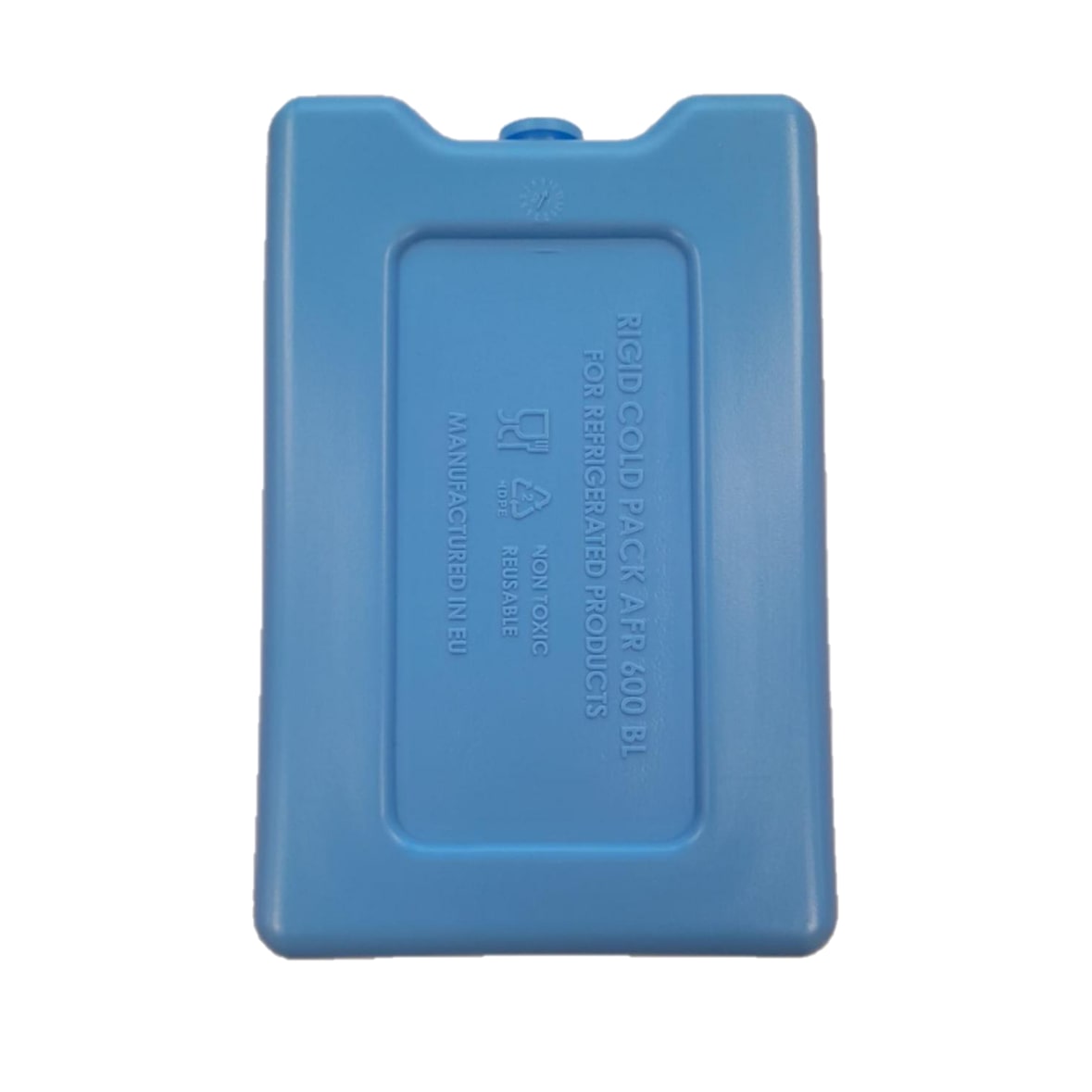 Gel Pack Rigide Réfrigérant bleu - Diffuseur de froid - 600g - 180 x 117 x 35 mm - T°C rendue 0°C - Transport de produits frais - vendu par 14 unités