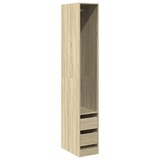 thumbnail of vidaXL Kleiderschrank Sonoma-Eiche 30x50x200 cm Holzwerkstoff