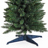thumbnail of HOMCOM árbol de navidad estrecho 180 cm, árbol artificial con 390 ramas, base de plástico desmontable, verde