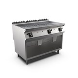 thumbnail of Mareno M1-700 Gas-Grillplatte mit glatter Chromplatte, 120cm