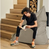 thumbnail of Pouf Géant XXL Intérieur et Extérieur, Déhoussable, Salon, Jardin, Deco Arts Beige