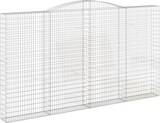 thumbnail of vidaXL Gabionen mit Hochbogen 6 Stk. 400x30x220/240cm Verzinktes Eisen