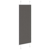thumbnail of vidaXL Plissee Schwarz 45x150 cm Stoffbreite 44,4 cm Polyester