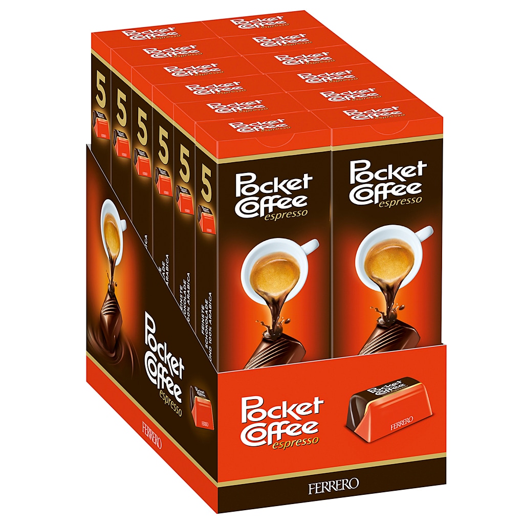 Pocket Coffee 12 x 62g (744 g)