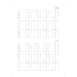 thumbnail of 2026 ADINA Reservierungsbuch A4 blau-metallic 1 Tag auf 1 Seite Balacron