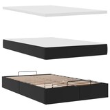 thumbnail of vidaXL Ottoman-Bett mit Matratze Schwarz 120x190 cm Kunstleder