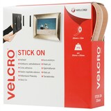 thumbnail of VELCRO® Klettband Selbstklebend Haken & Flausch 20mm x 10m Beige
