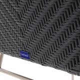 thumbnail of Garland Poly Rattan Gartensessel Gartenstuhl Monza Schwarz