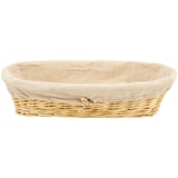 thumbnail of METRO PROFESSIONAL Brotkorb, Weide/Baumwolle, 15 x 40 cm, oval, natur