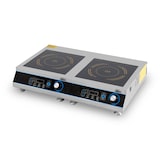 thumbnail of Piastra ad induzione doppia 68x45x14,5h cm 7 kW