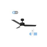 thumbnail of Ventilador Techo Bora 70W 118cm Negro/Madera luz led