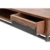 thumbnail of Tavolo da caffè in legno marrone con cassetto cm 118x70x40