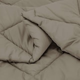 thumbnail of vidaXL Winterbettdecke Hellgrau 220 x 240 cm Mikrofaser