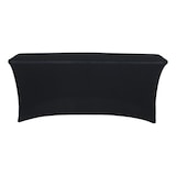 thumbnail of Capa para Mesa Dobrável Retangular Catering 240x74cm Preto 7house