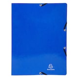 thumbnail of Exacompta - Réf. 54829E - Carton de 20 classeurs semi-rigides avec élastiques - 2 anneaux 15mm - Dos 20mm -  32 x 25 cm - A4 - Assortis