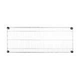 thumbnail of Estante de pared Vogue Grid con soportes de 91 cm de ancho