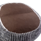 thumbnail of Sitzsack / Bodensofa Sitzolo R Cord Stoff grau hjh LIVING
