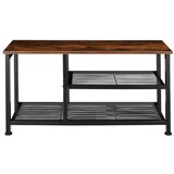 thumbnail of tectake Schoenenrek Taunton 80x30x45,5cm - Industrieel hout donker, rustiek - 404281