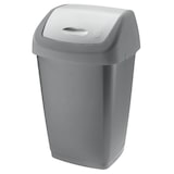 thumbnail of Tarrington House Cestino per rifiuti rettangolare con coperchio inclinabile,  40 x 32 x 65 cm, antracite, 50 L