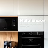 thumbnail of EVVO Microondas integrable Mi30 Black, 21L de Capacidad, Grill 1000W, Puerta y Marcos Efecto Brillante, Multifunción, Función Descongelar