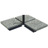 thumbnail of Proloisirs Parasol Déporté 3X3 m/8 baleines NH20 Inclinable Orientable Manivelle - Taupe