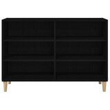 thumbnail of vidaXL Sideboard Schwarze Eiche 103,5 x 35 x 70 cm Holzwerkstoff