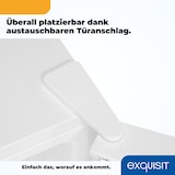 thumbnail of Exquisit Vollraumkühlschrank KS320-V-H-040D weiss | Nutzinhalt: 242 L | Ohne Gefrierfach