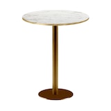 thumbnail of Restootab - Mesa alta Ø60cm Rome bistró mármol calacatta