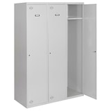 thumbnail of SimonRack Taquillas Vestuario Metálica, 1800x900x500 mm, 1 Puerta, 3 Módulos, Incluye Llave, Gris - Simonlocker