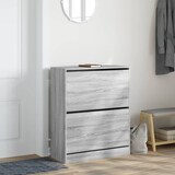 thumbnail of vidaXL Schuhschrank Grau Sonoma 80x34x96,5 cm Holzwerkstoff