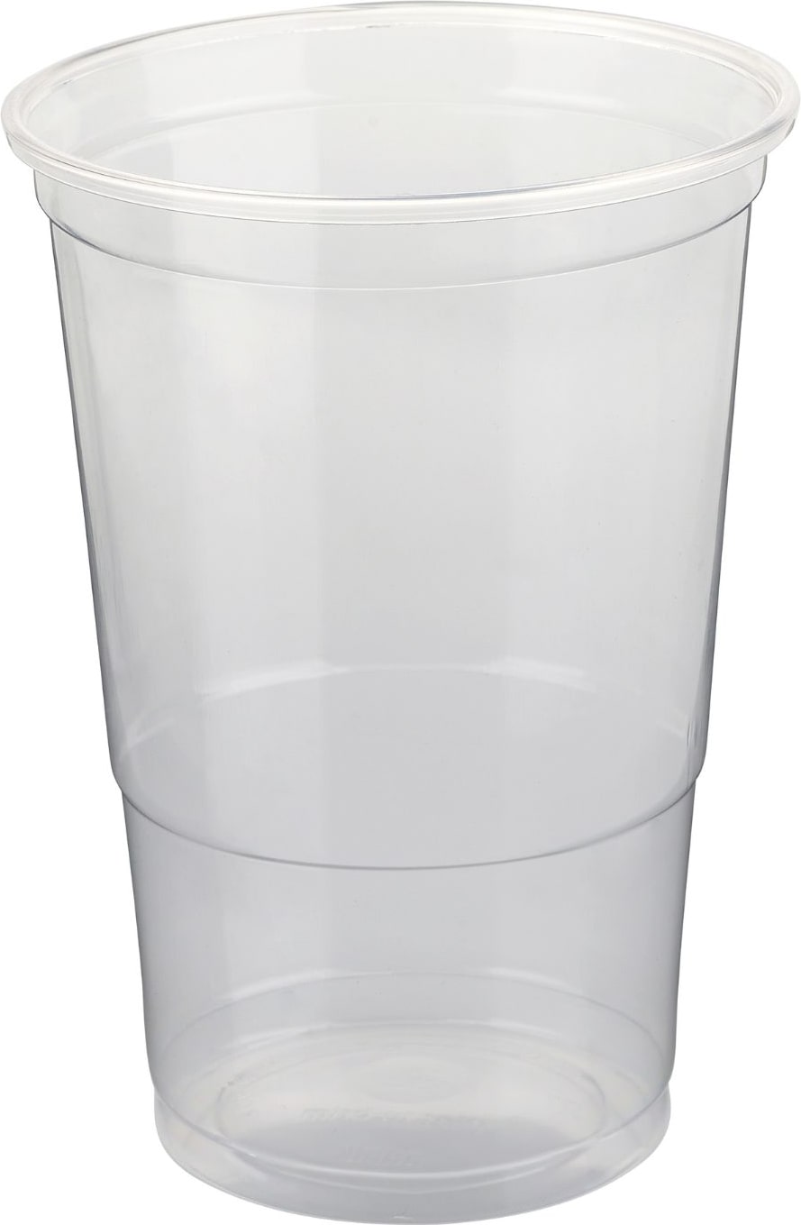 Metro Professional - Vasos PP - Reciclables y Reutilizables Transparente 500ml -  Caja con 16 packs de 50 unidades