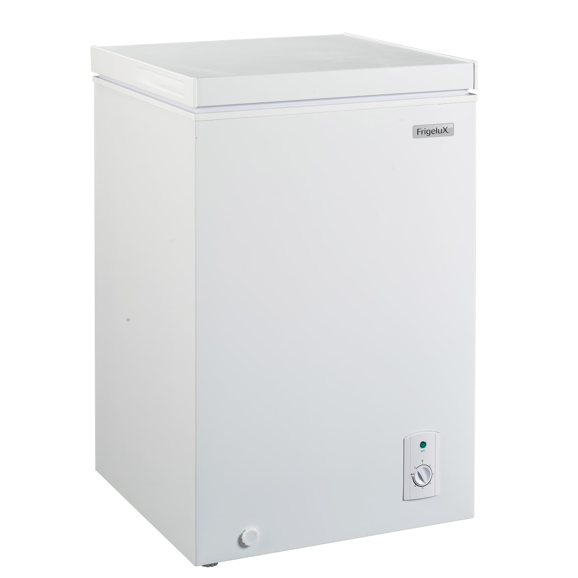 FrigeluX Congélateur coffre 100L, Blanc CCO100BE