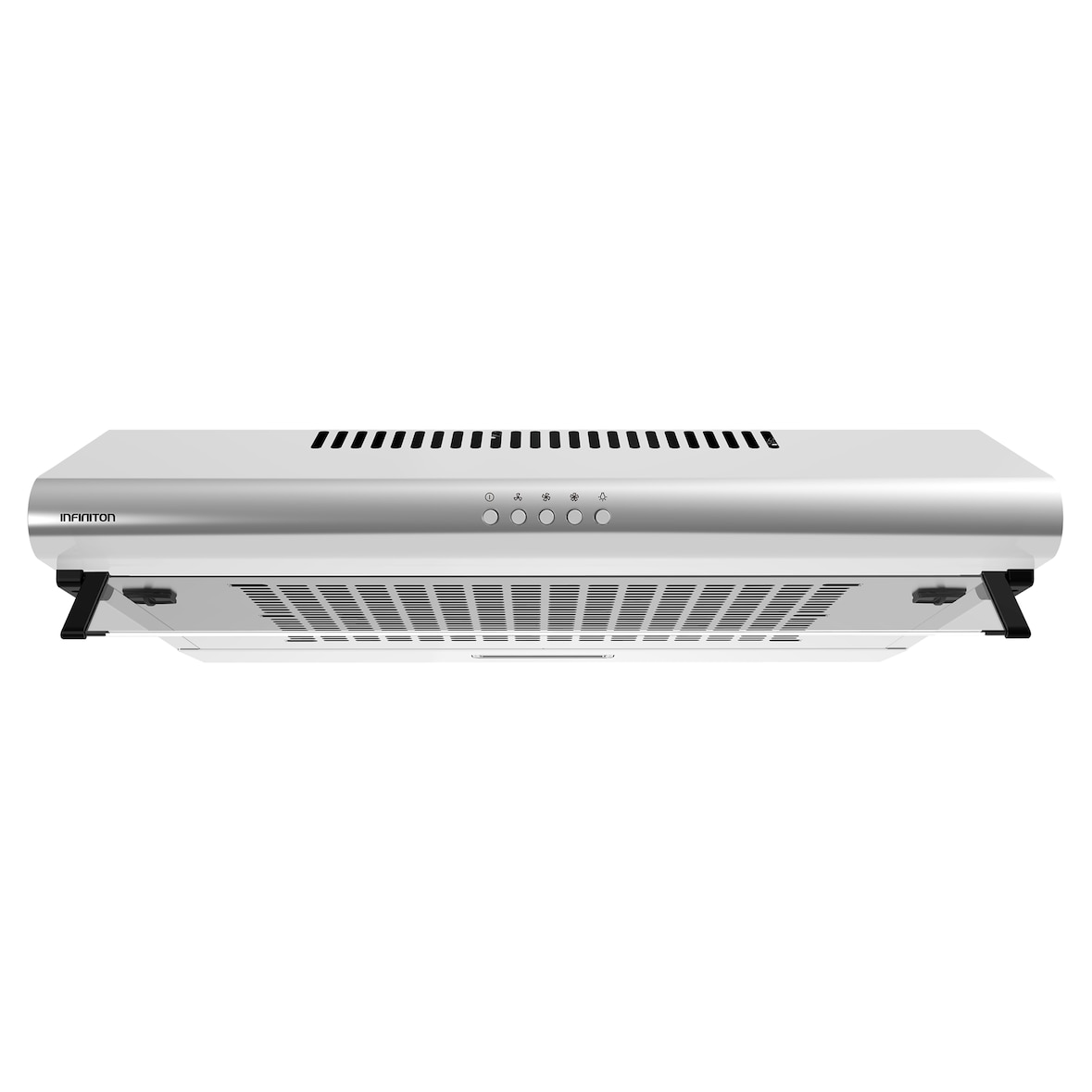 INFINITON Campana Extractora CMPV-632BC14, 320 m3/h, 3 Niveles de Potencia, Ancho 60 cm, C, Inox