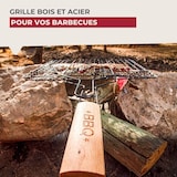 thumbnail of Grille de barbecue 35 x 25,5 x 54 cm Fackelmann BBQ Edition