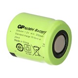 thumbnail of GP Akku 1/3 AA 1,2V / 250mAh GP25AAH