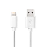 thumbnail of Câble De Charge Et De Synchronisation  Apple Lightning - Usb A Mâle  1,0 M  Blanc Usage Non Intensif Nedis